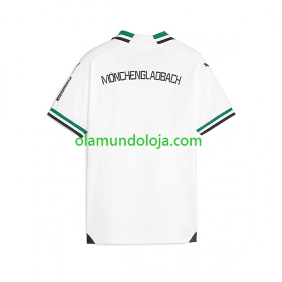 Camisola Rússia Bo Monchengladbach Homem Equipamento Primeiro 2023-2024 Manga Curta